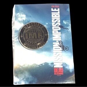 Mission Impossible Dead Reckoning IMF Commemorative Pin